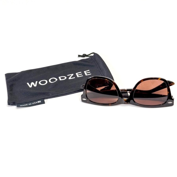 Woodzee Avalon Acetate & Wood Sunglasses – OG Tortoise & Brown Lens – EUC 🕶️🌿 - Picture 3 of 7